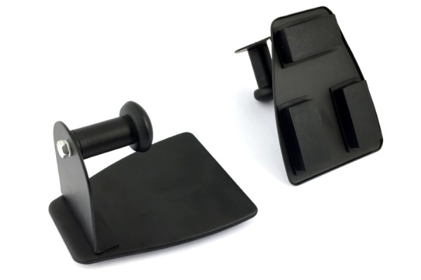 Magnetic Paper Towel Holder, 2 Pieces, Black