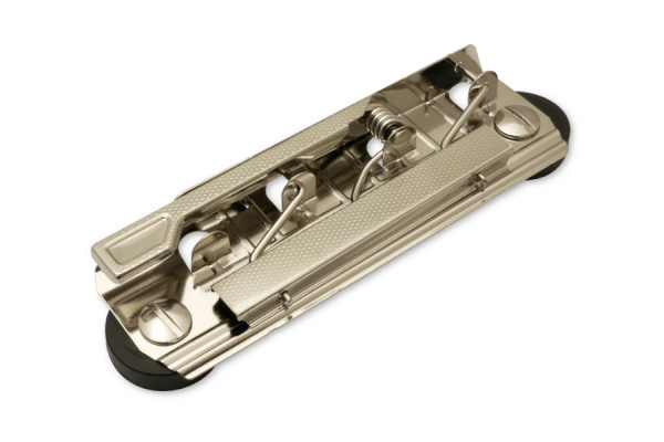 Magnetic Clamp Mechanisms with Lever, 109 mm Width, Nickel Plated