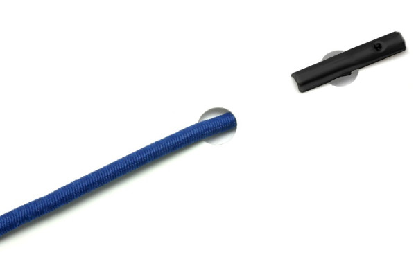 Elastics with Automatic Metal T-Ends, Dark Blue