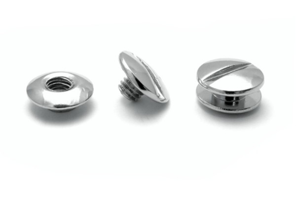 Binding Screws, Nickel Plated, Screw Head