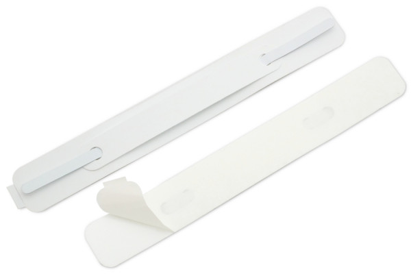 Self-Adhesive File Mechanisms, 150 x 20 mm, White