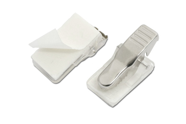 Crocodile Clip, Self-Adhesive, without Safety Pin