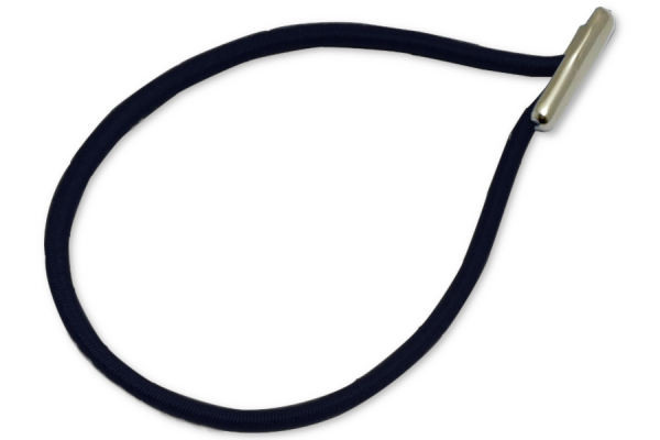 Elastics in Drop Shape, Navy-Blue
