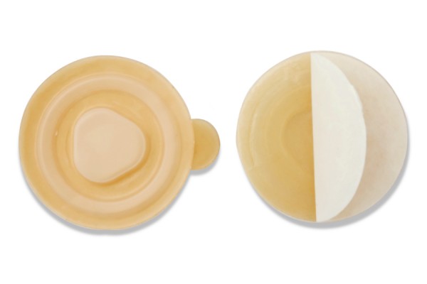 CD Holders, 35 mm Diameter, Transparent Milky