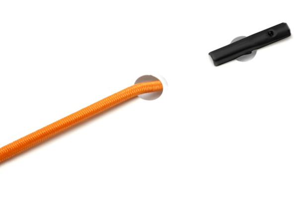Elastics with Automatic Metal T-Ends, Orange