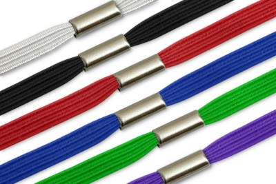 Flat Elastics Closed to a Ring
