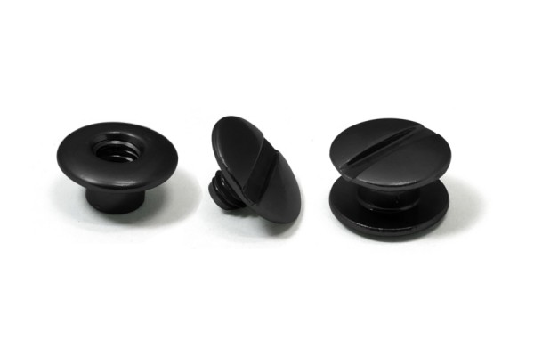 Alu-Binding Screws, Black