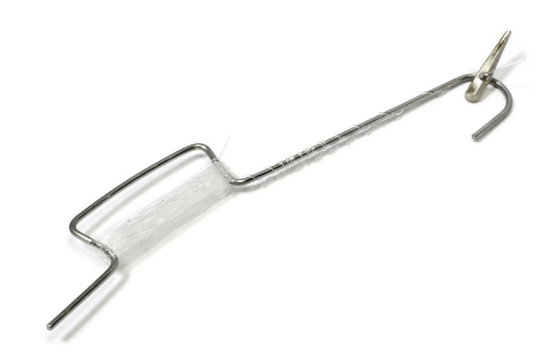 Wire Hanger with Nylon Cord and Needle