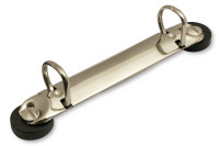 Ring Binder Mechanisms,<br> Magnetic, DIN A4 / A5,<br> D-Shape, with 2 Rings
