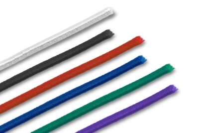 Elastic cords as cut lengths