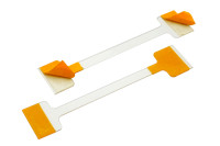 Plastic Shelf Wobbler,<br> 75 mm, Transparent <br>2 Self-Adhesive Pads