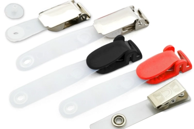 ID clips for ID card holders / card holders