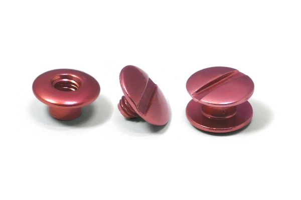 Alu-Binding Screws, Red