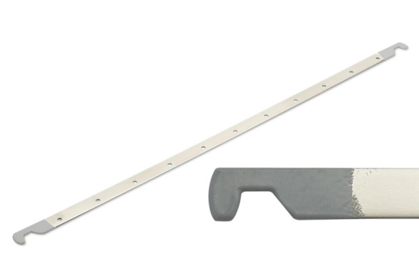 Suspension Rails, Grey Powder Coated Ends, 11 Holes