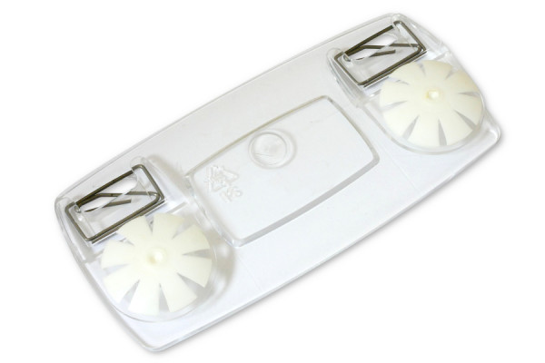 Pocket Hole Punch for Filing, with Locking Function, Transparent