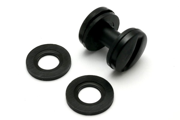 Washers for Binding Screws Plastic, Black