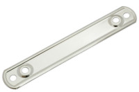 Rivet Plate<br> for Spiral Springs, <br> 115 x 19 mm, Tinned