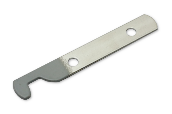 Suspension Rail Ends, Grey Powder Coated Ends